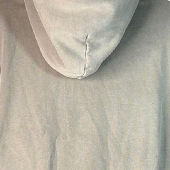 American Eagle Relaxed Fit Graphic Hoodie Beige M - Picture 4 of 7